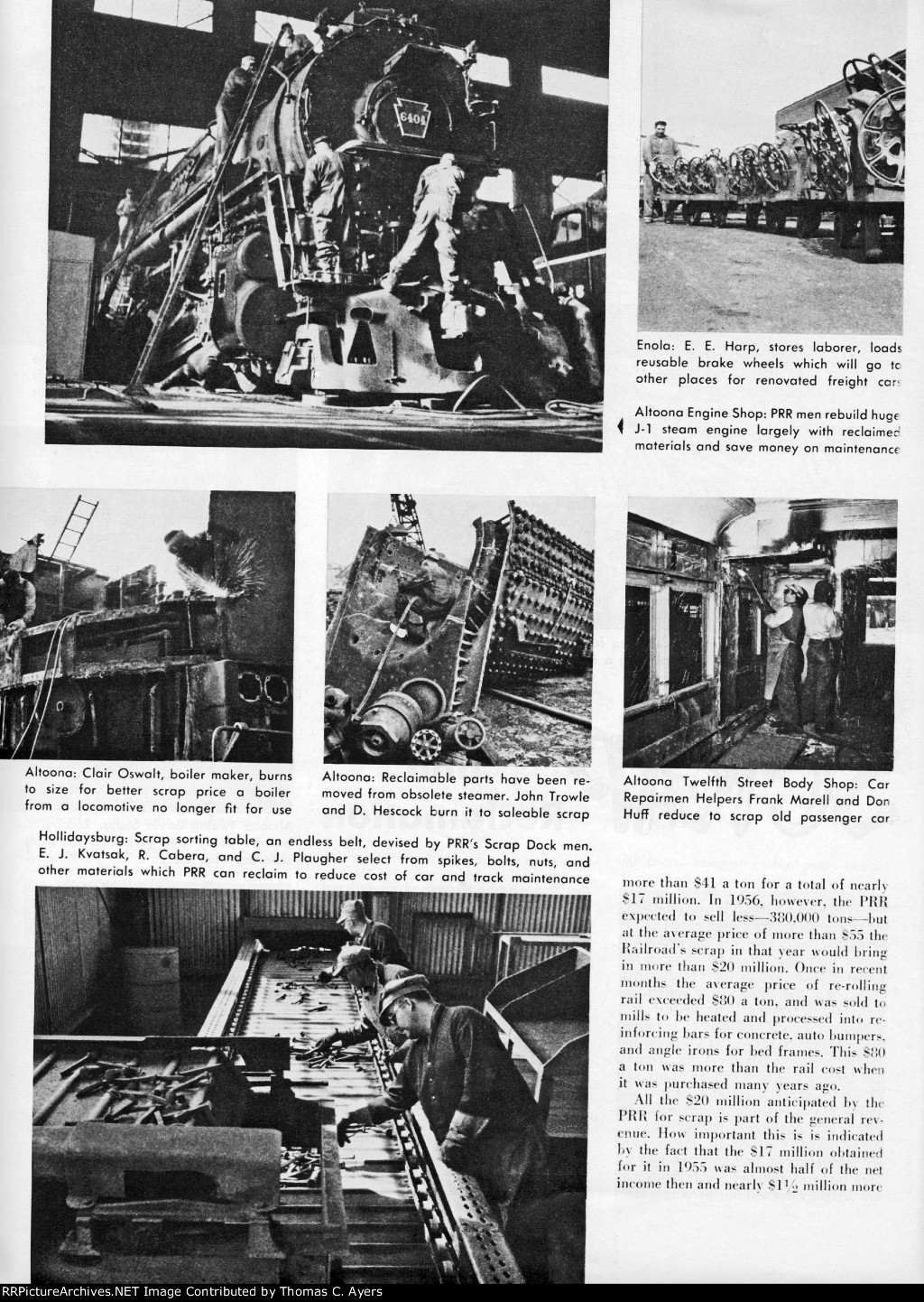 "Scrap And Reclamation," Page 12, 1957